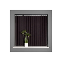 Montgomery Sunlover stripe black vertical blind 244cm x 228c