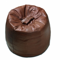 Mulberry Home - Leather Bean Bag - Chestnut