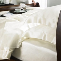 Gingerlily Ivory Silk Bed Linen